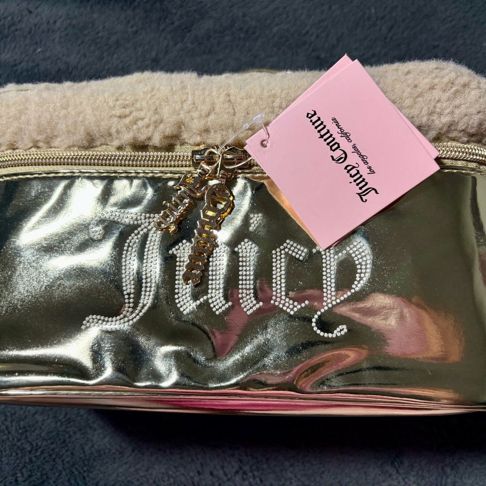 Juicy Couture Gold Cosmetic Bag